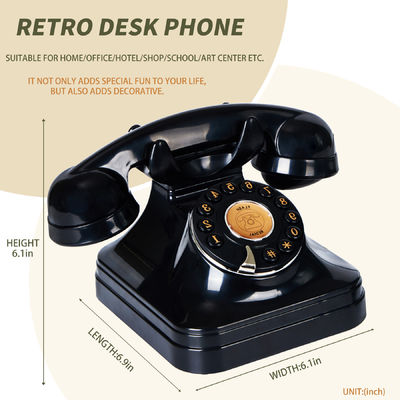 Pengisian Audio Pernikahan Buku Tamu Hitam Vintage Phone Voice Recorder Untuk Menjaga Kenangan