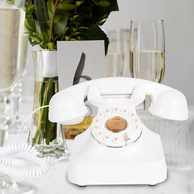 Stylish Wedding Guest Book Telepon Daya Isi Ulang Vintage Recorder Telepon Untuk Pernikahan
