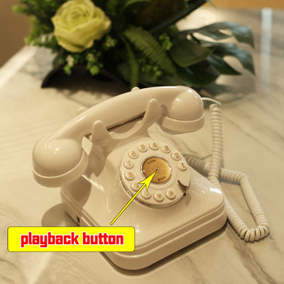 32GB Audio Phone Guest Book Voice Recording 10 jam Rekaman Telepon Pernikahan Guest Book
