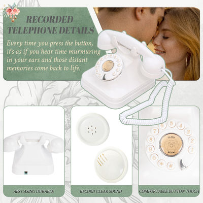 32GB Audio Phone Guest Book Voice Recording 10 jam Rekaman Telepon Pernikahan Guest Book
