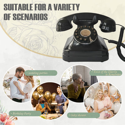 Audio Pribadi Buku Tamu Voicemail 32GB Tinggalkan Pesan Telepon Pernikahan