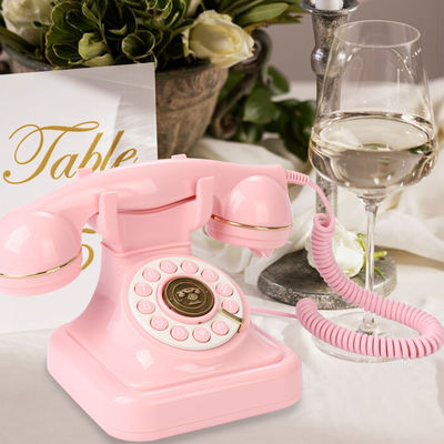 32GB Phone Guest Book Pink Voicemail Pernikahan Guest Book Pesan Penyimpanan