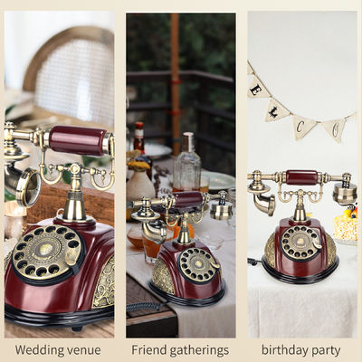 Retro Voice Phone Guest Book Baby Shower Pesan Buku Pernikahan Untuk Menangkap Keinginan
