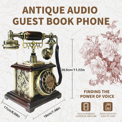 Modern Wedding Phone Guest Book Elegant Diy Audio Guest Book Untuk Pesan Hati