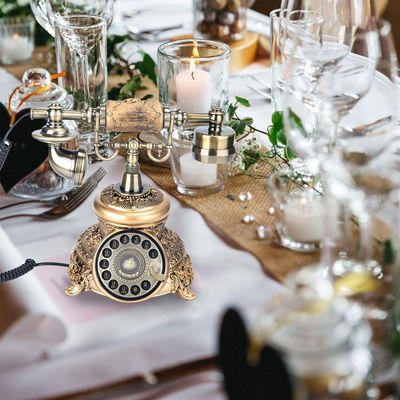 Classic Wedding Phone Guest Book Retro Craftsmanship Audio Wedding Guestbook Untuk Pasangan