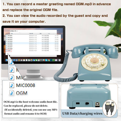 Audio Bridal Shower Guest Book Telepon Untuk Pernikahan Baby Shower Clear Recording