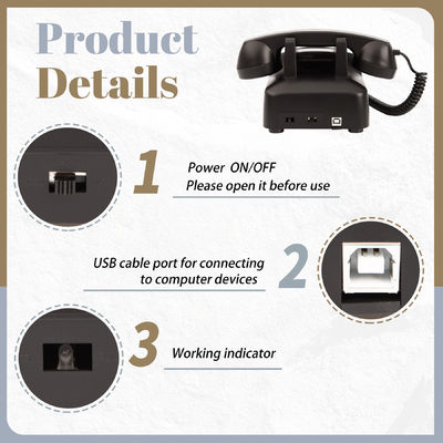 15 Jam Voice Guestbook USB Clear Sound All Occasions Telepon Pernikahan Guestbook