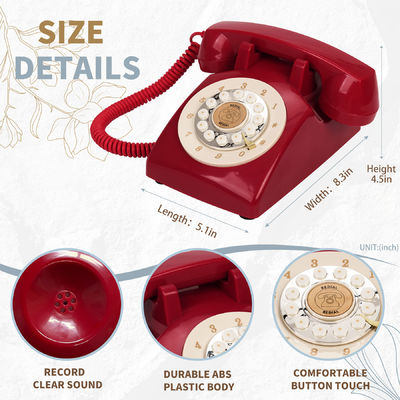 Clear Sound Telephone Guest Book 15hr Audio Guest Book Telephone Untuk Perayaan Ulang Tahun