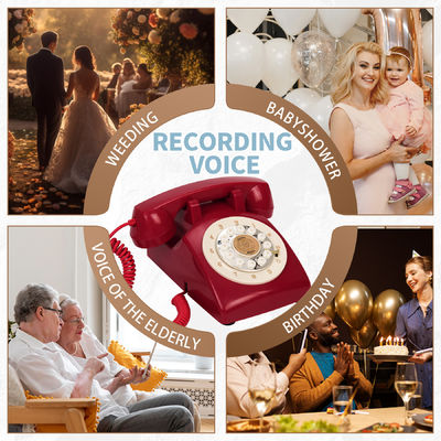 Clear Sound Telephone Guest Book 15hr Audio Guest Book Telephone Untuk Perayaan Ulang Tahun