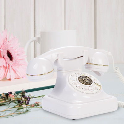 White Voicemail Telepon Tamu Buku Pernikahan Voicemail Audio Clear Sound