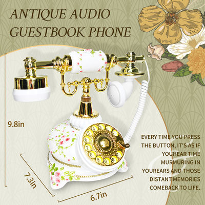 32GB Plastic Voicemail Guest Book Clear Audio Recording Untuk Pesta