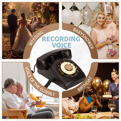 USB Voicemail Guest Book Clear Sound Phone Guest Book Untuk Setiap Perayaan
