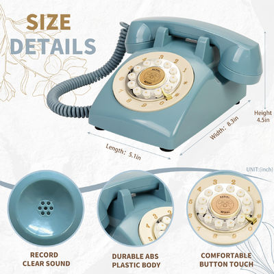 Acara Voicemail Guest Book Clear Recording Telepon Audio Guest Book Biru