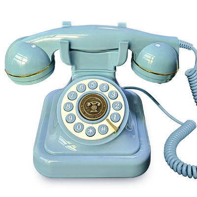 32GB Clear Sound Telephone Guest Book Pernikahan Biru Untuk Baby Shower Acara