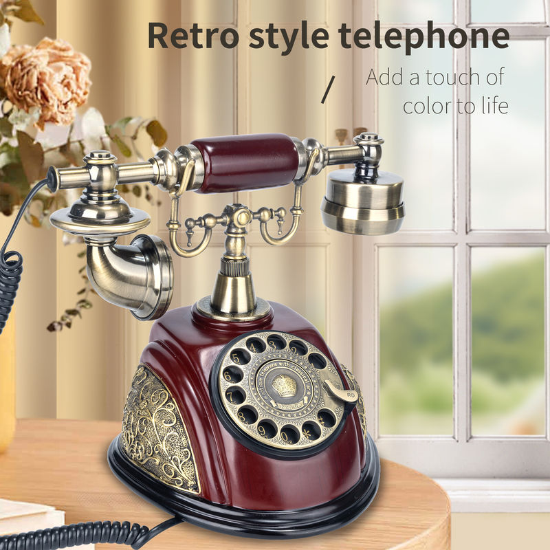 Retro Voice Phone Guest Book Baby Shower Pesan Buku Pernikahan Untuk Menangkap Keinginan