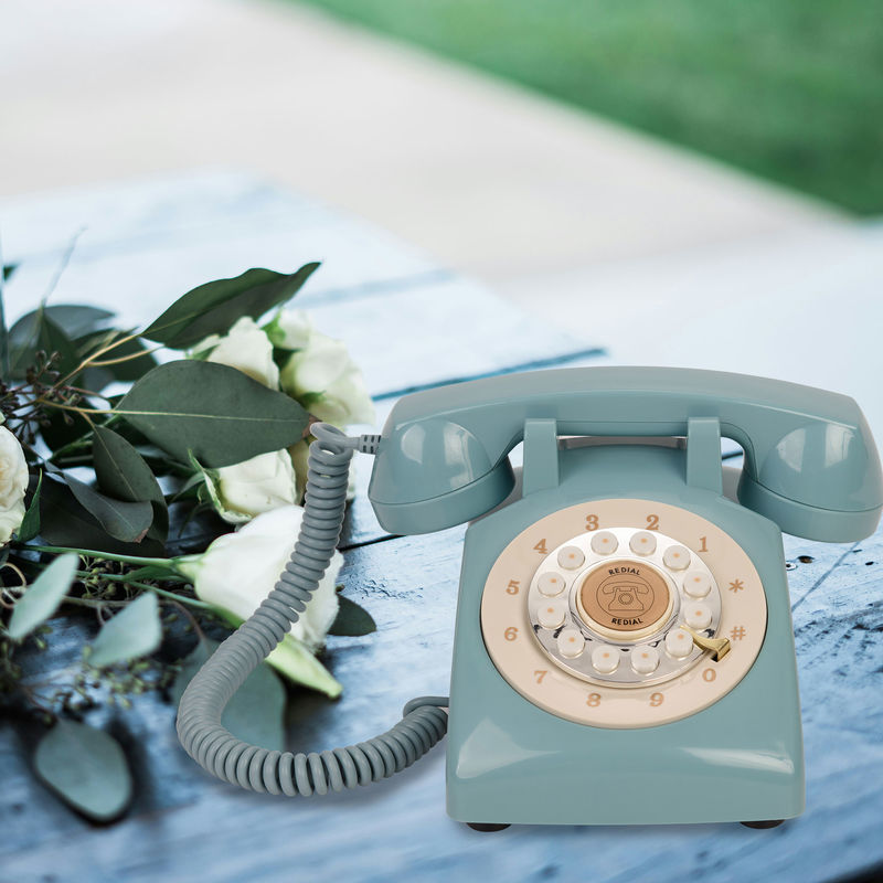 Acara Voicemail Guest Book Clear Recording Telepon Audio Guest Book Biru