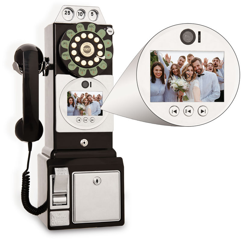 Menangkap Kenangan Video Guestbook 32GB Storage Guest Audio Book Hitam Putih Warna